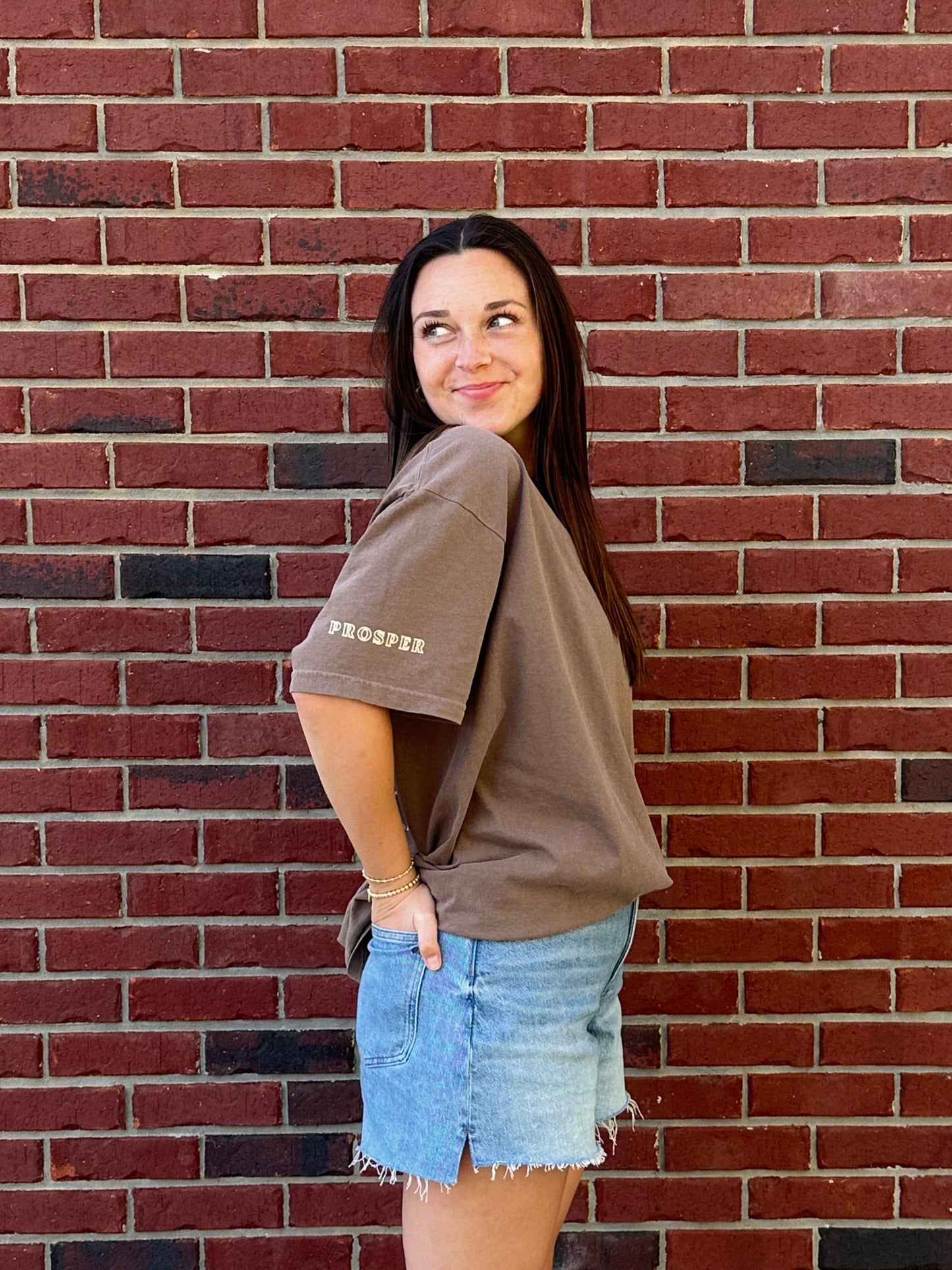 JEREMIAH 29:11 Tee - Espresso, Ivory