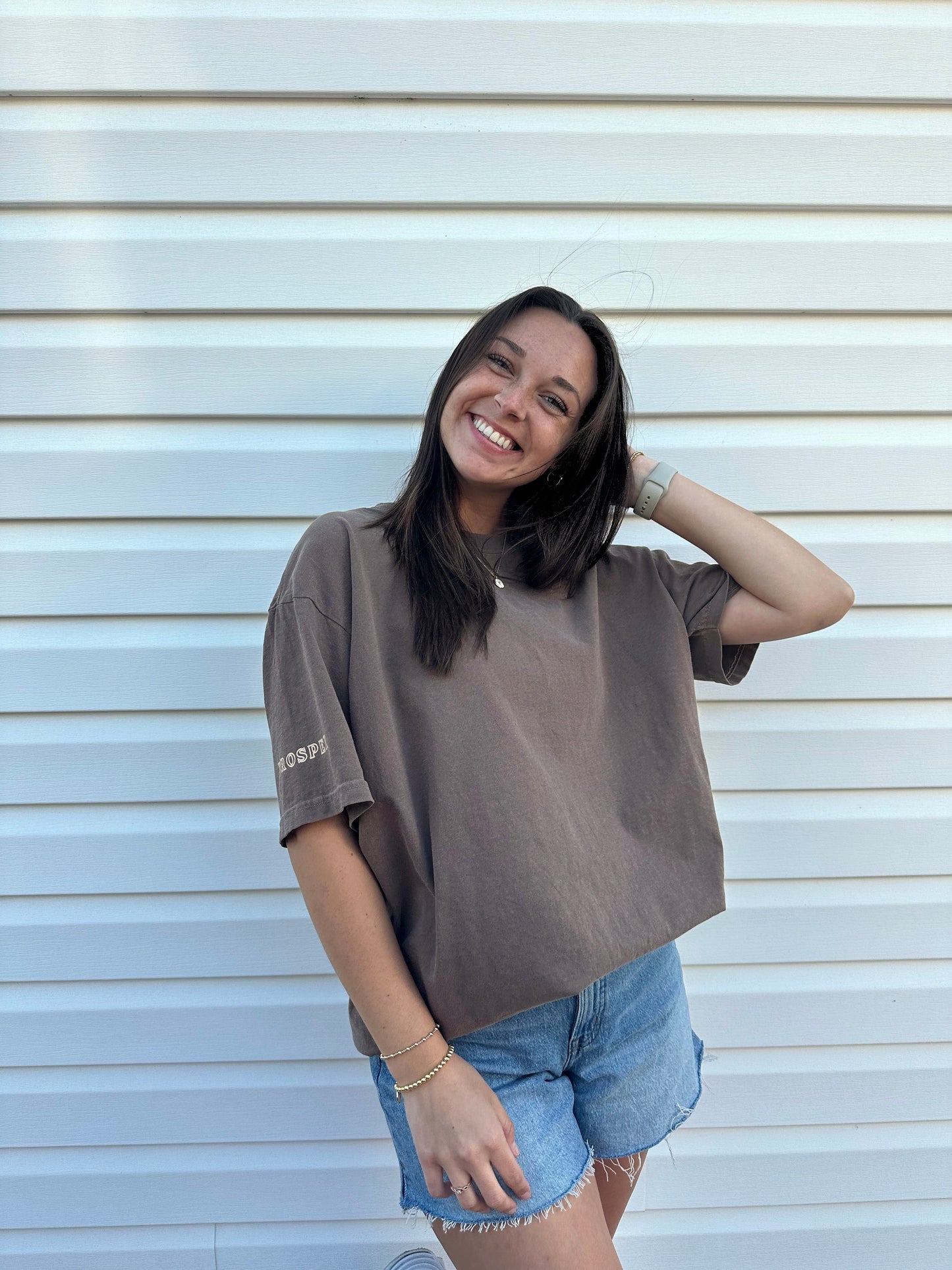 JEREMIAH 29:11 Tee - Espresso, Ivory