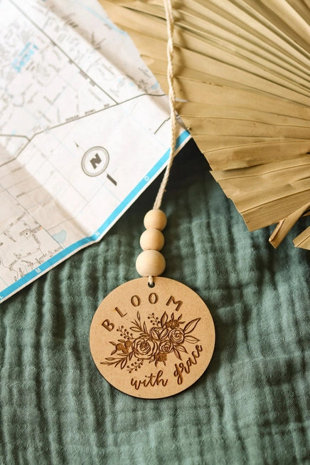 BLOOM WITH GRACE Car Charm