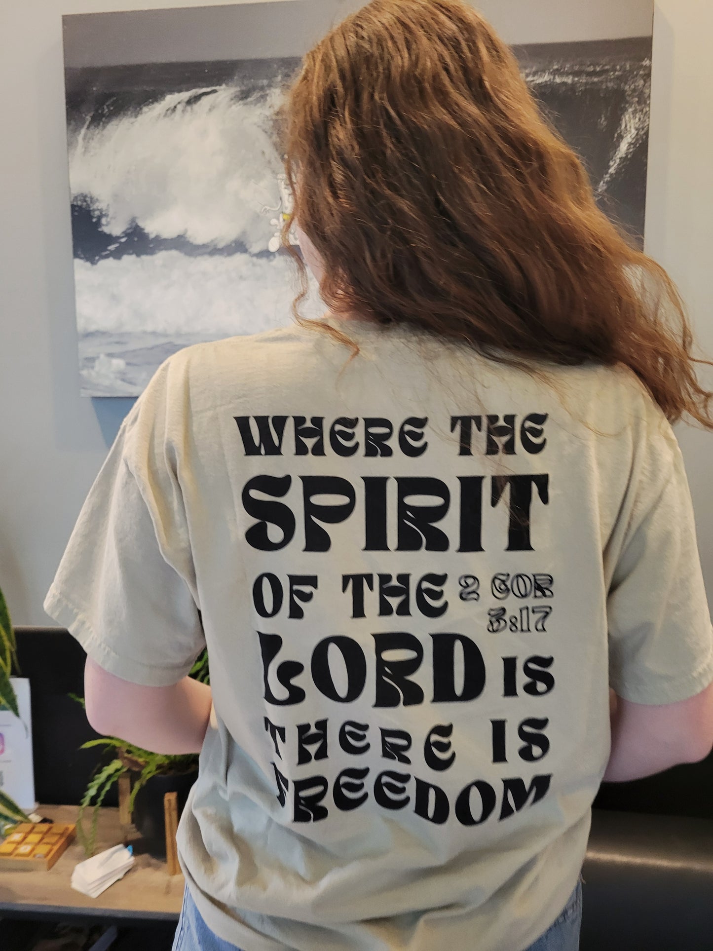 FREEDOM Tee - White, Ash, Sand