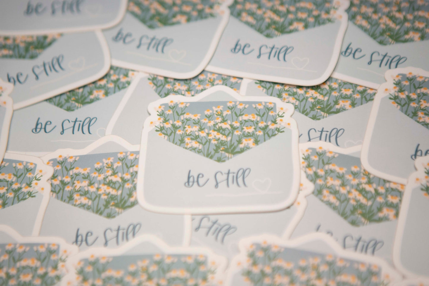 BE STILL Sticker