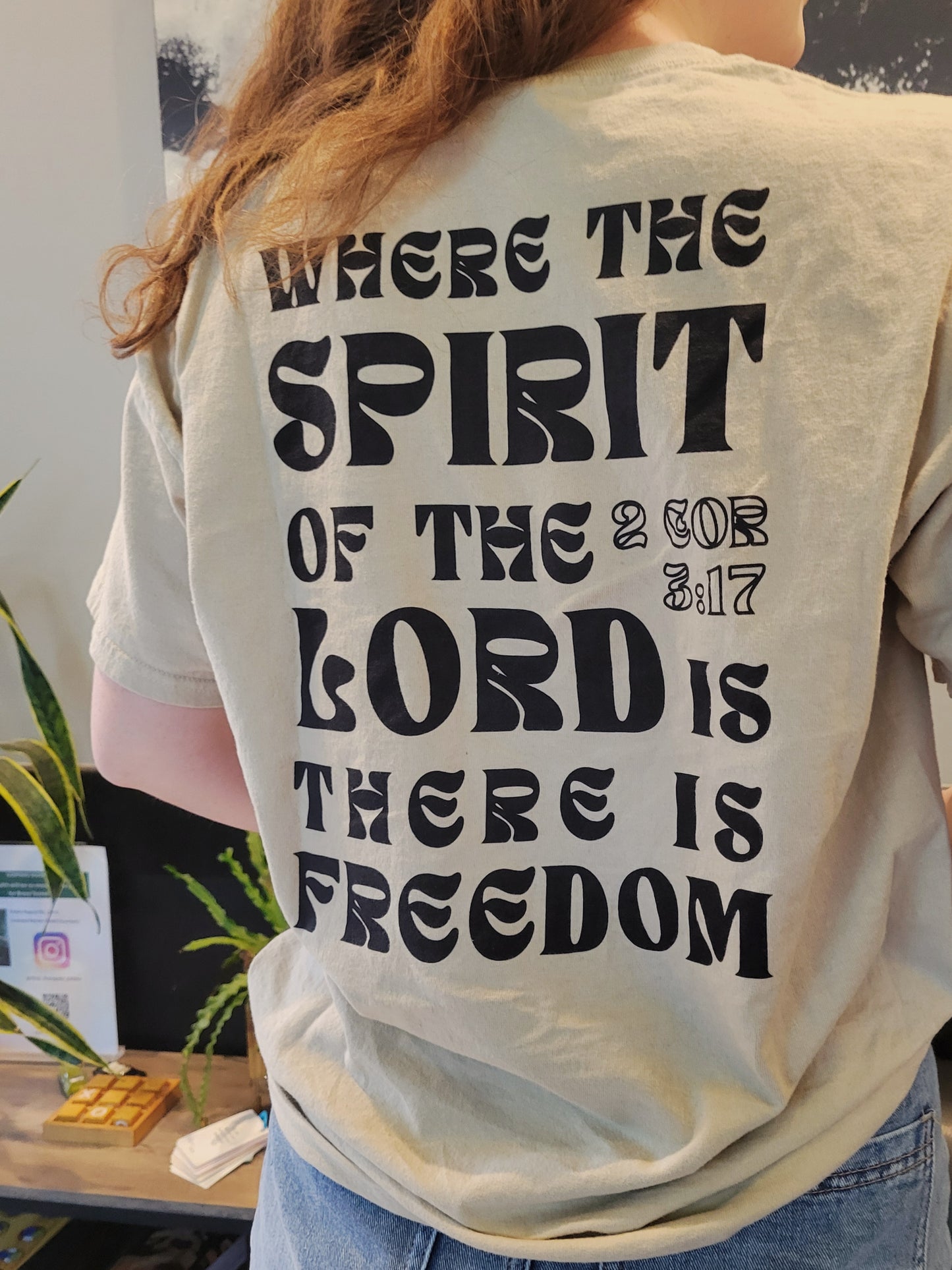 FREEDOM Tee - White, Ash, Sand