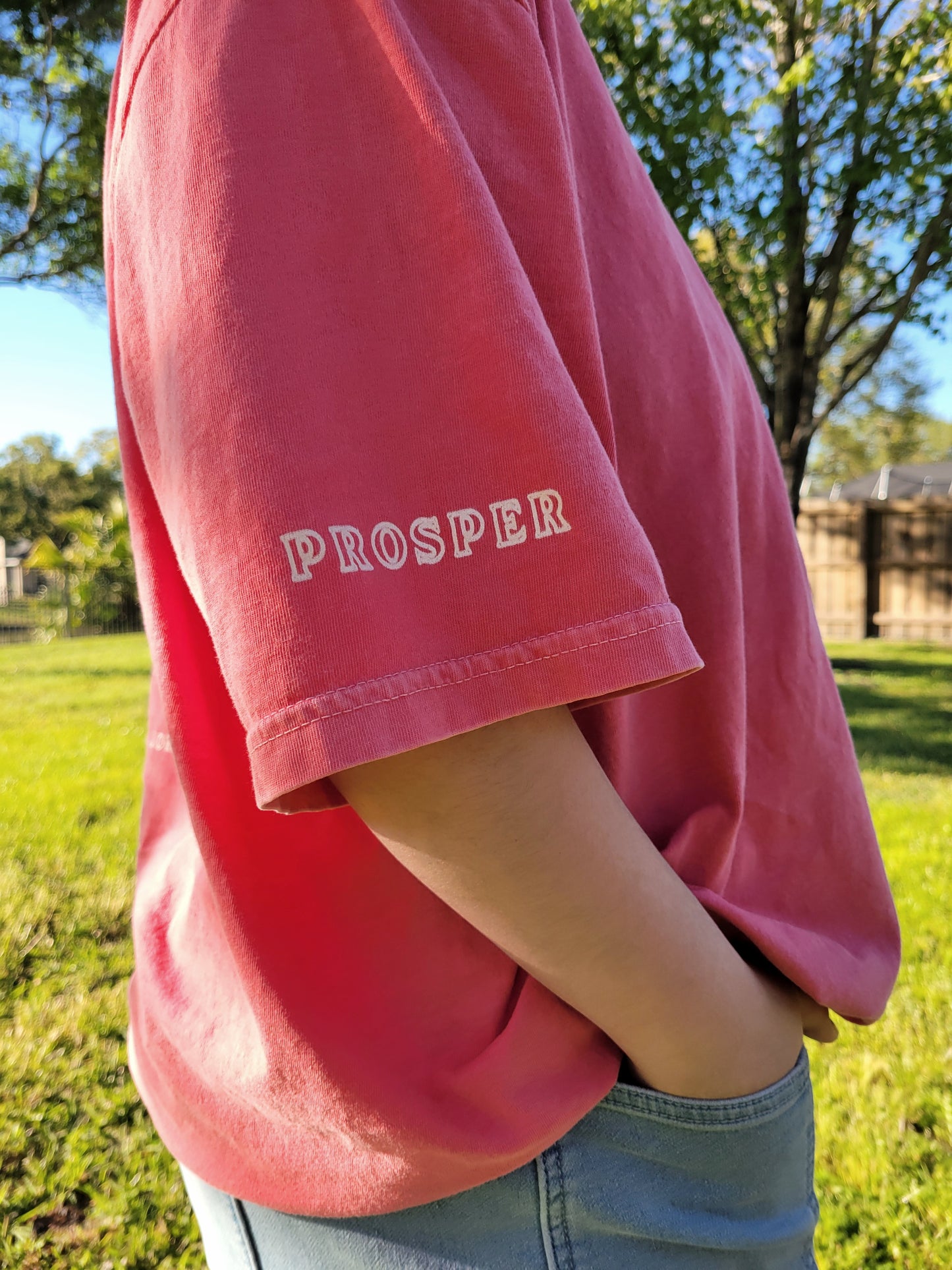 JEREMIAH 29:11 Tee - Moss, Watermelon, Yam