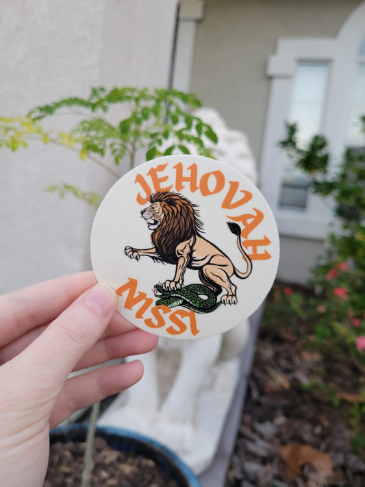 JEHOVAH NISSI Sticker