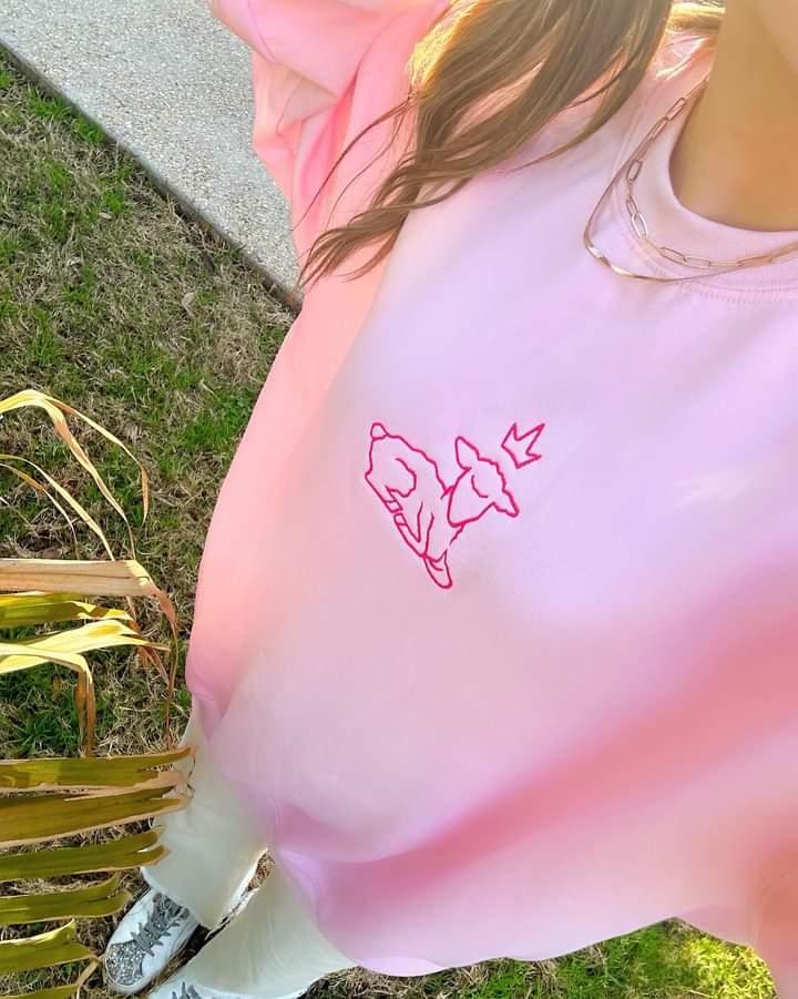 Worthy is the Lamb Pullover - Pink