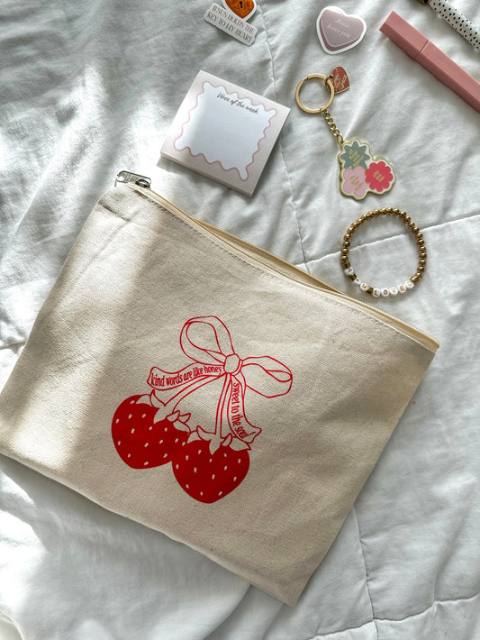 HONEY Canvas Pouch