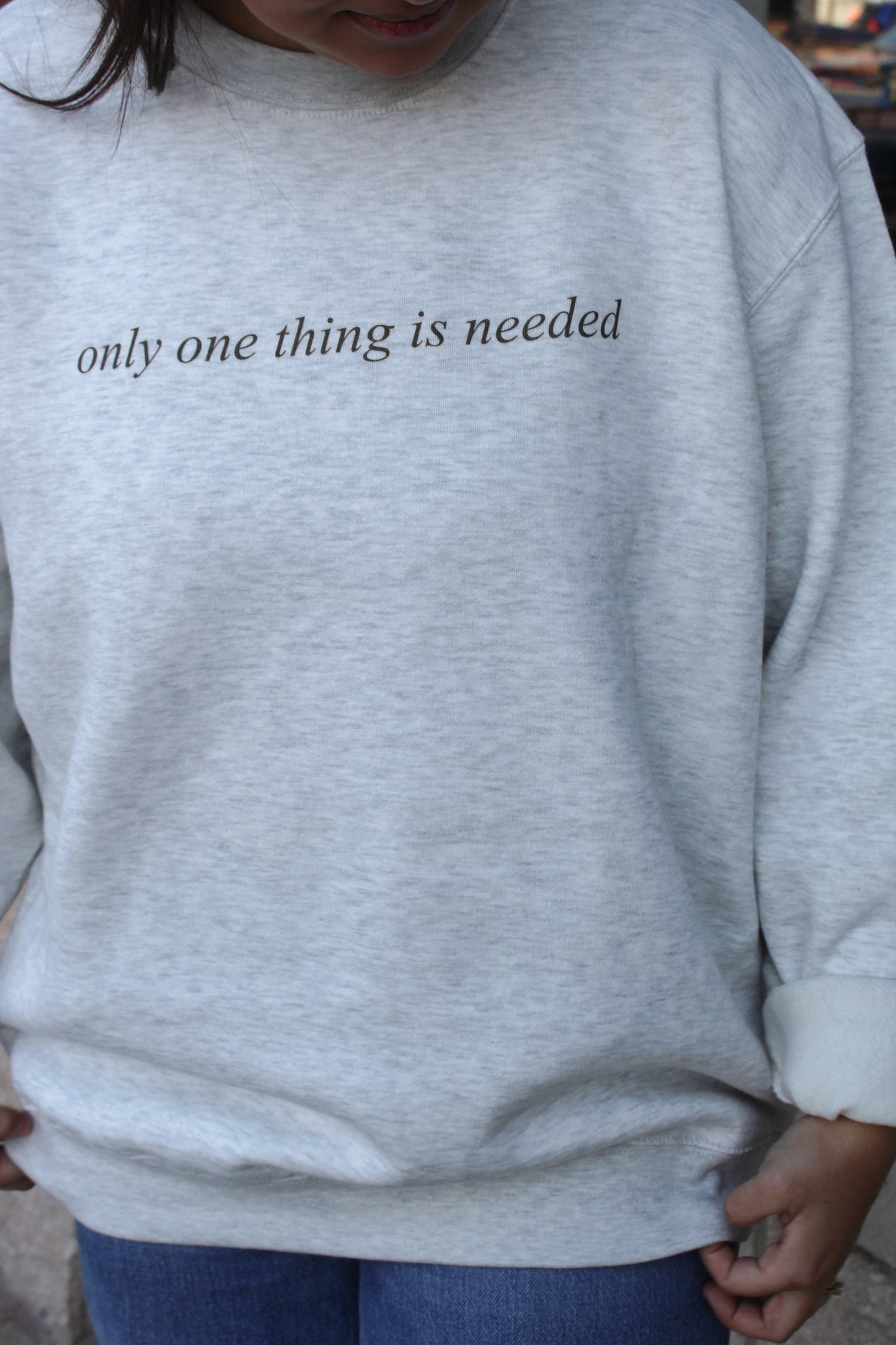 ONE THING Comfy Pullover