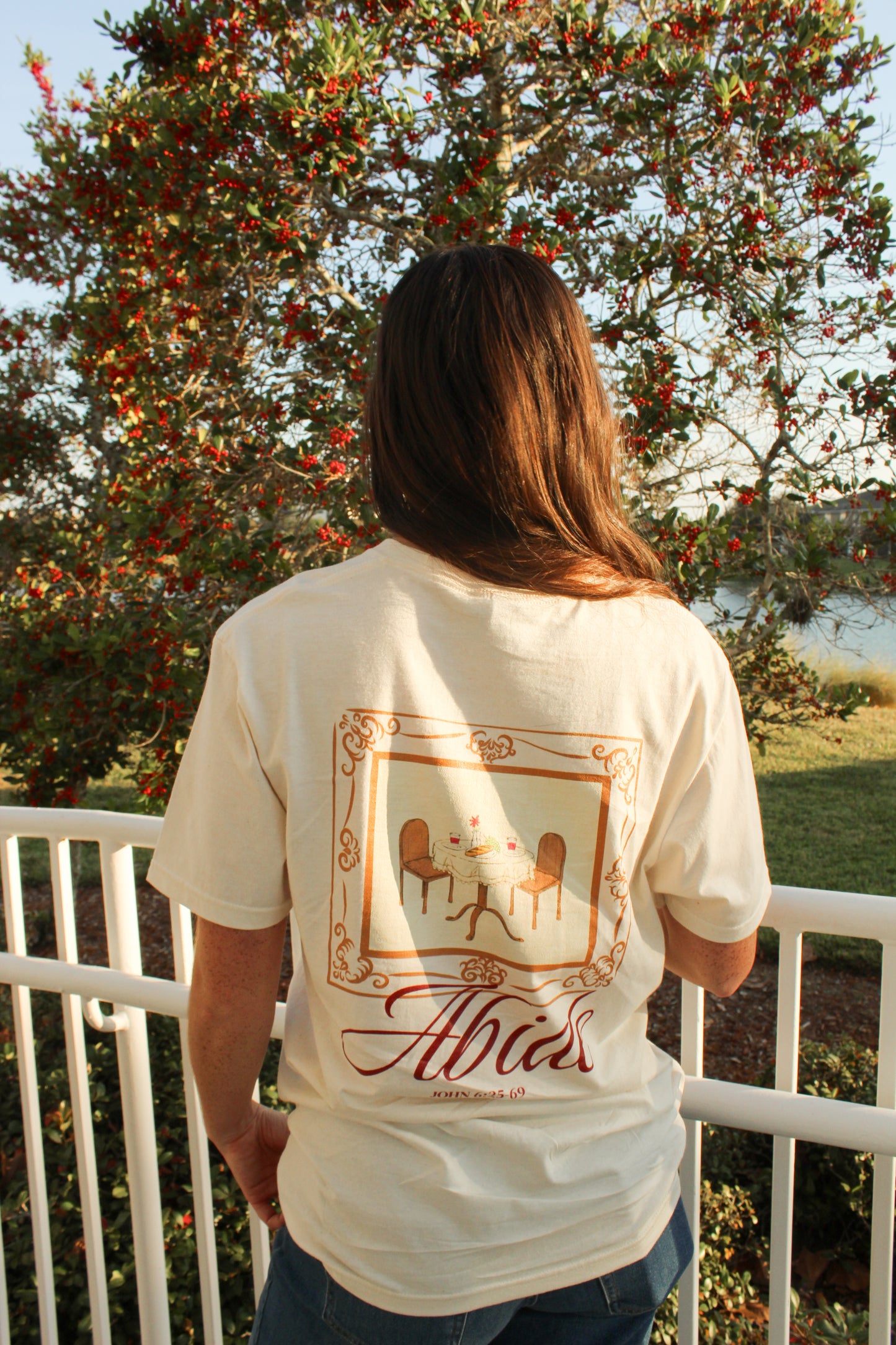 DAILY BREAD Tee - Natural, Sand, White