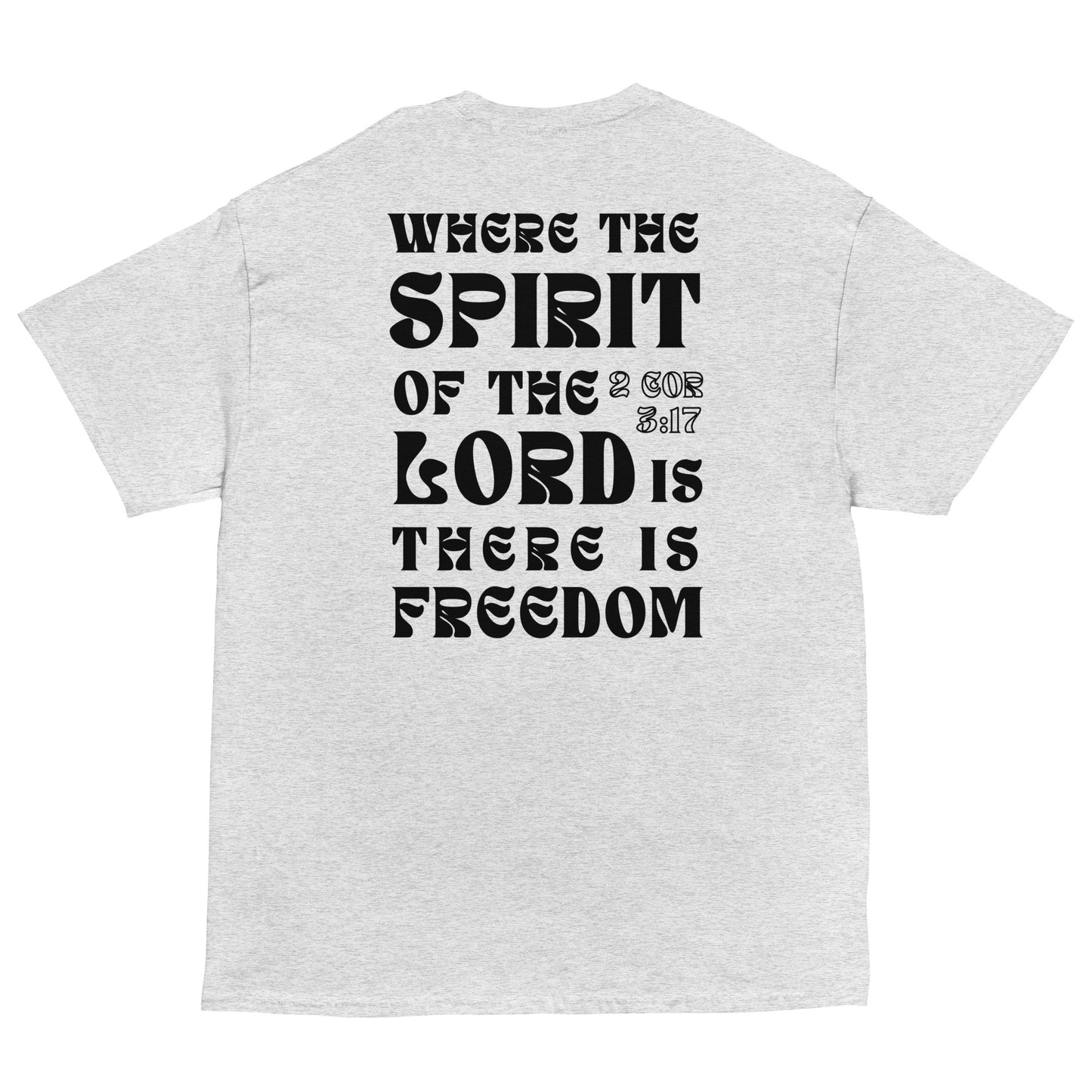 FREEDOM Tee - White, Ash, Sand