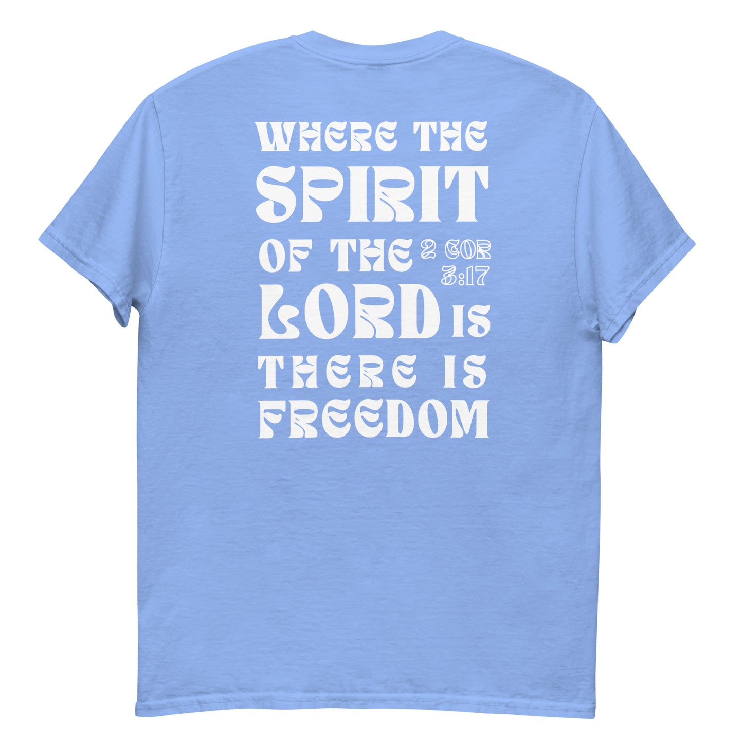 FREEDOM Tee - Black, Chocolate, Blue, Azalea