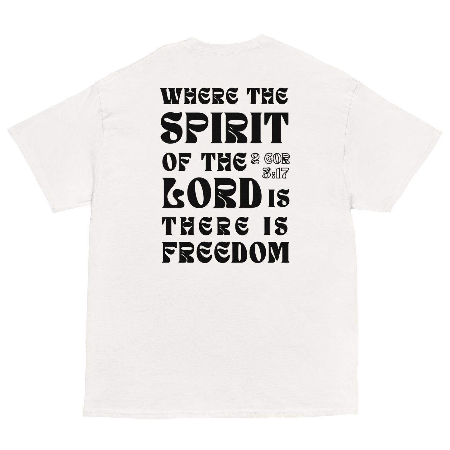 FREEDOM Tee - White, Ash, Sand