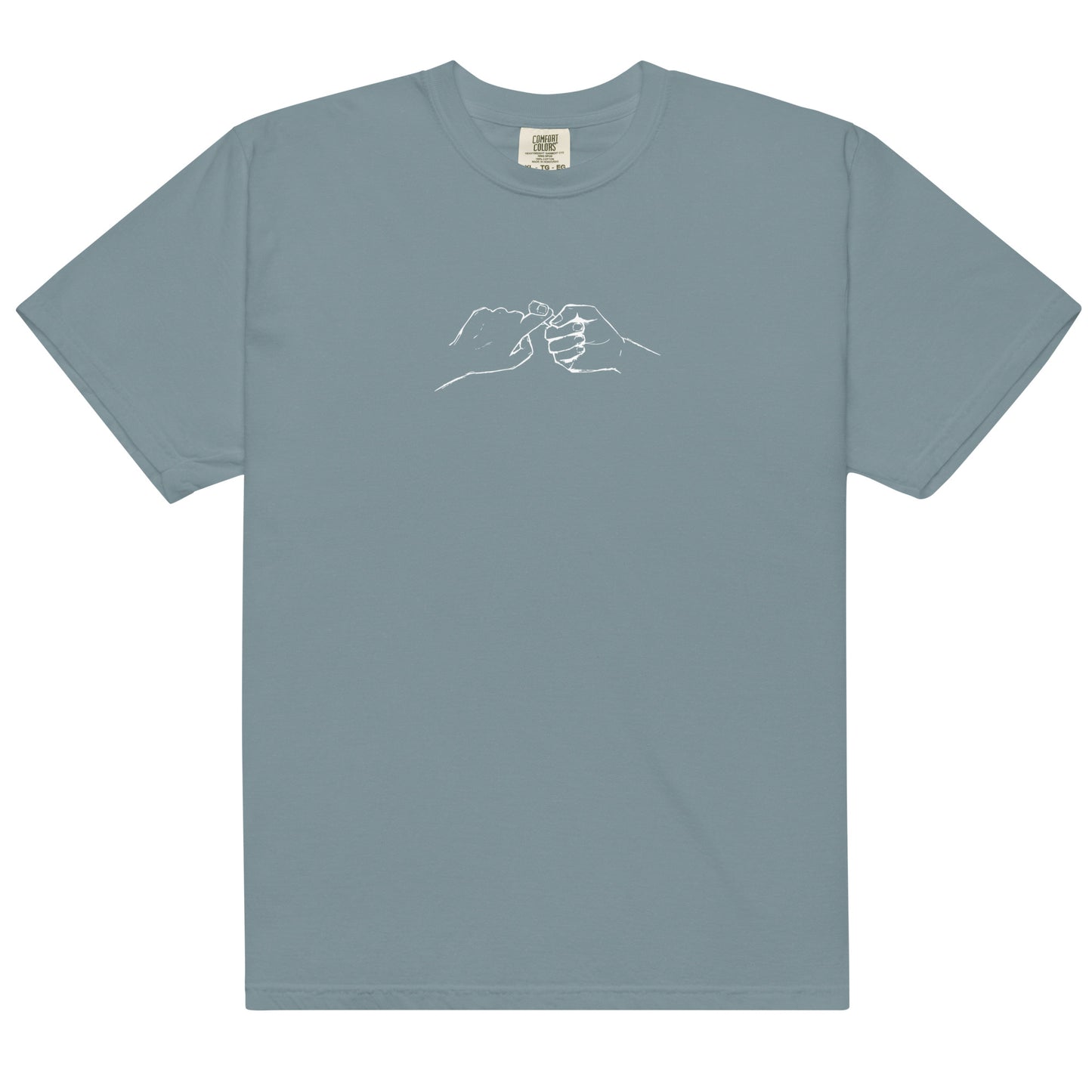 a FRIEND Sign Tee - Navy, Ice, Grey