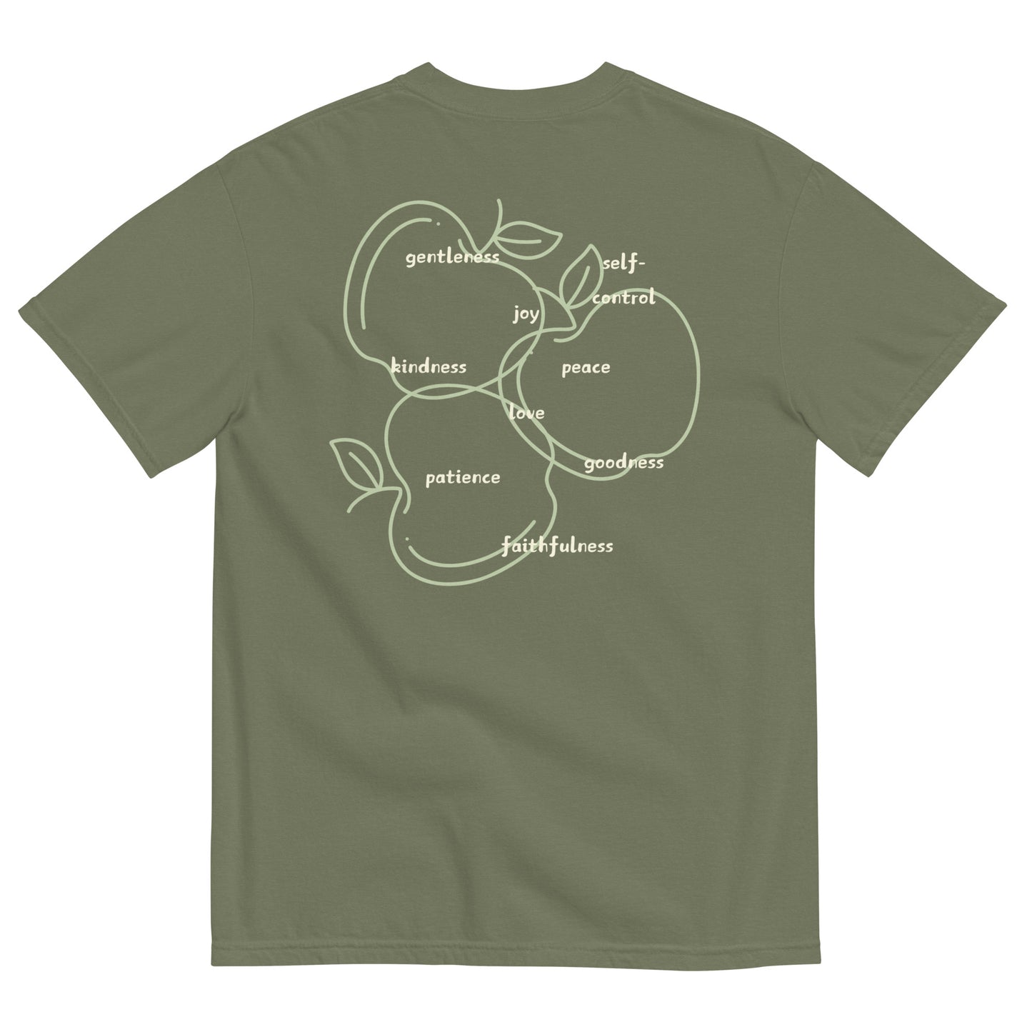 FRUIT of the Spirit Tee - Moss Green