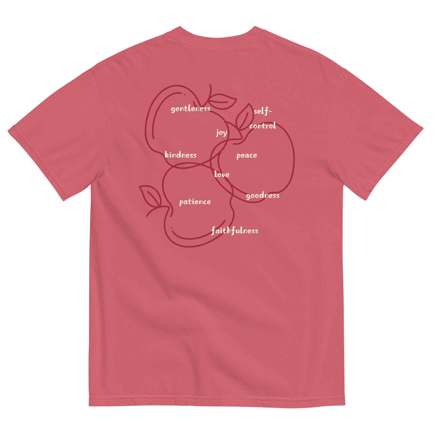 FRUIT of the Spirit Tee - Watermelon Red